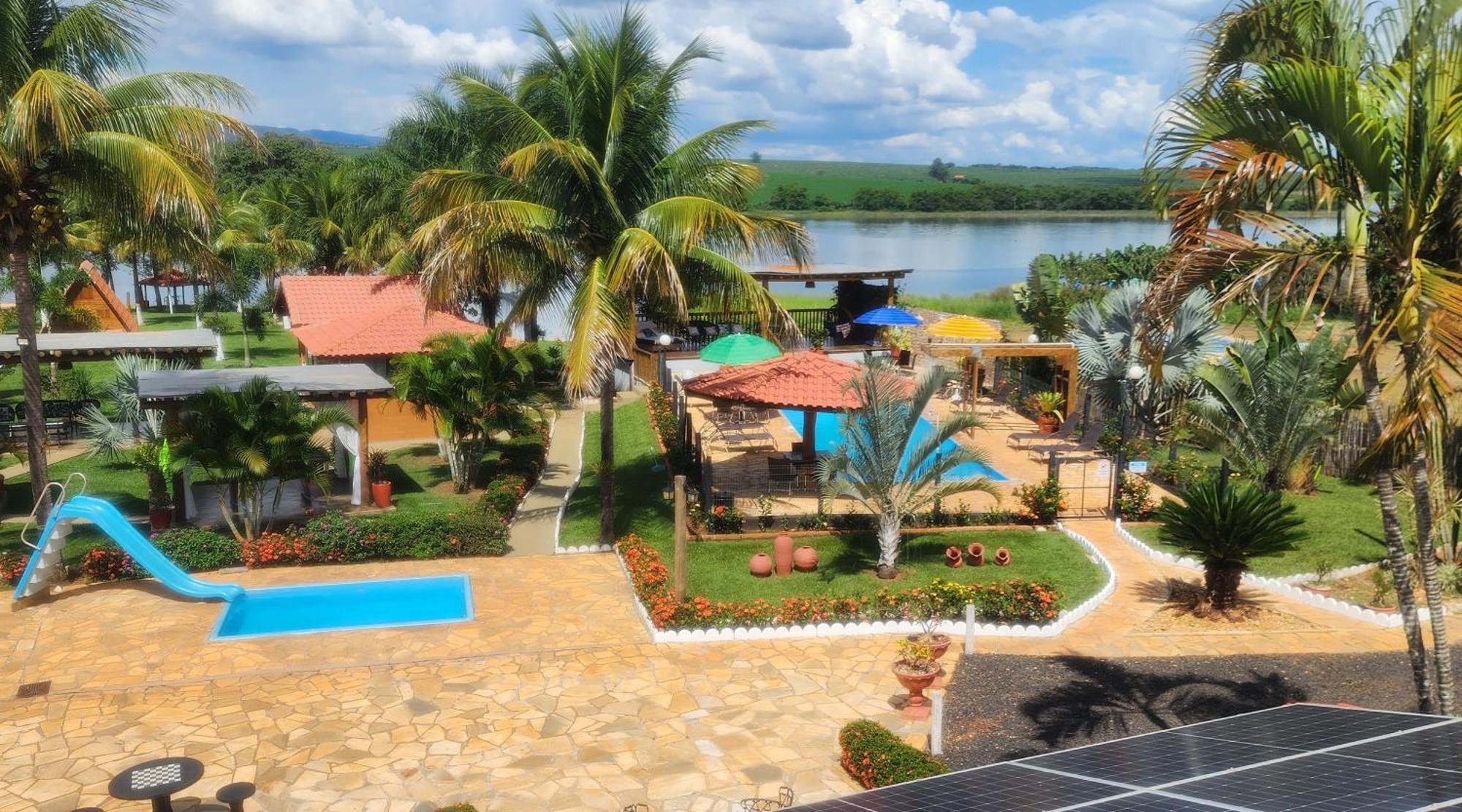 Pousada Lago Azul Delfinópolis Exterior foto